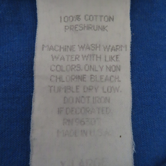 Vintage Mickey Inc Walt Disney World T-Shirt Size XL blue, Made In U.S.A. - Picture 6 of 7